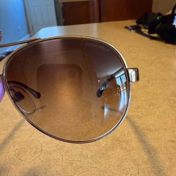 Women’s Chanel Aviator Pilot Sunglasses main image 5
